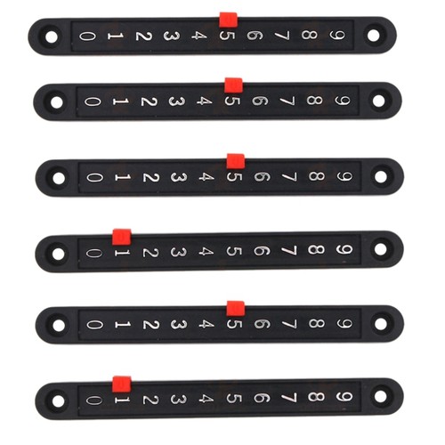 6pcs tabellone segnapunti - segnapunti, da