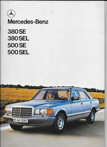 Set brochure modelli mercedes - brochure,