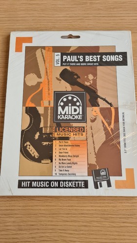 Musica dischetto vol - dischetto, 5