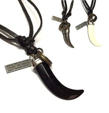 IN Pelle Uomo Collana Stile