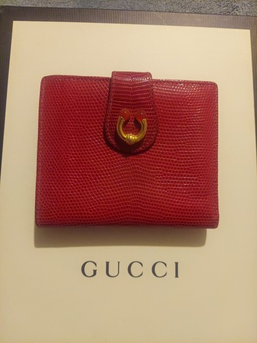 Raro portafoglio gucci - raro, red