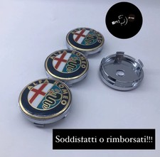 4 Tappi Coprimozzo ALFA ROMEO