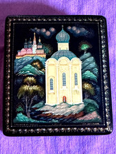 Vintage Hand-Painted Russian