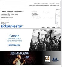 2 Biglietti Parterre Concerto