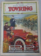 Rivista mensile del touring club italiano Anno XV N.6 del 1909