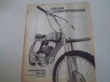 advertising Pubblicità 1970 MOTO MILANI CROSS COMPETIZIONE 50