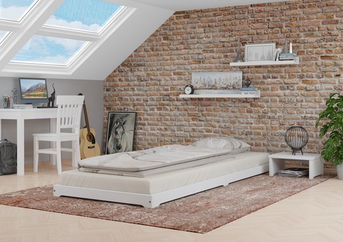 Letto terra extra lungo - letto, a
