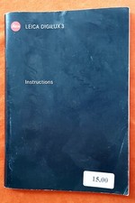Leica Digilux 3 Manuale D'uso