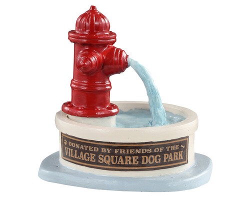 Lemax 14843 dog - -, water