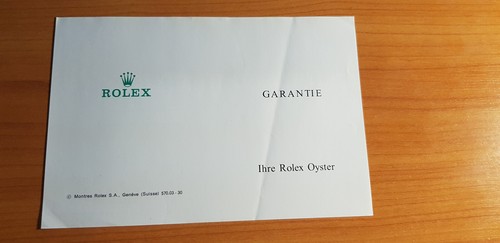 Rolex oyster vintage garanzia - vintage,