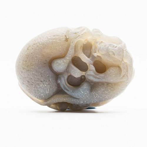 Statuina chilong quarzo agata - chilong,