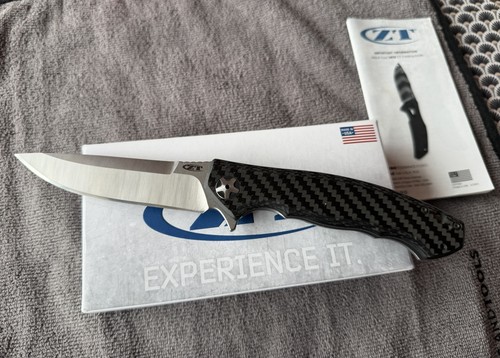 Couteau poche zt0452cf zero - couteau,