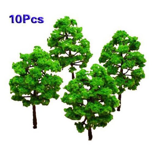10pcs miniatura alberi - 10pcs,