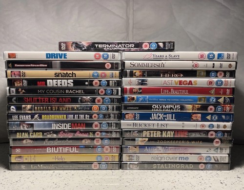Joblot dvds mixed genre - of, 29