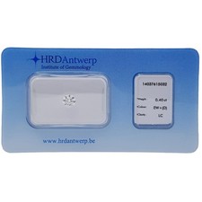 DIAMANTE CERTIFICATO HRD 0,40