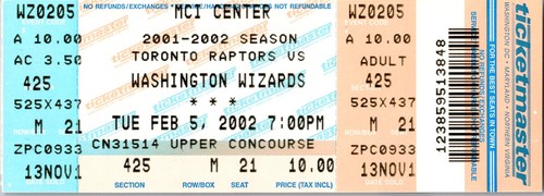 Biglietto washington wizards - biglietto,