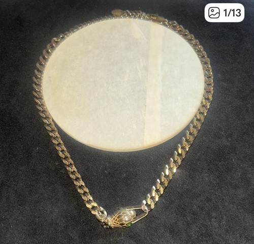 Collana girocollo serpente - , in