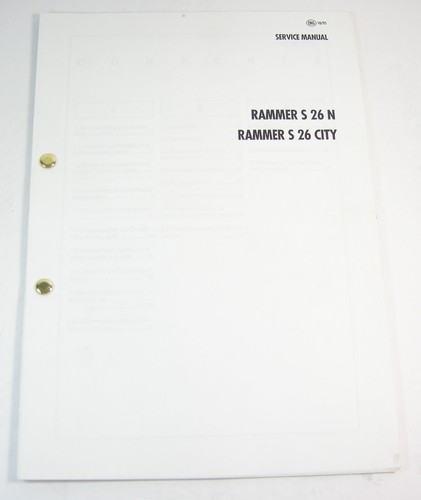 Martello idraulico rammer - idraulico, s26n