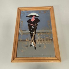 Specchio decorativo Vogue vintage anni '70