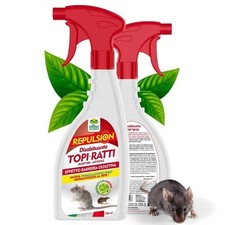 Disabituante Repellente Dissuasore Barriera per Topi Ratti Roditori Spray 750 ml
