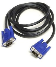 Cavo Video Vga 1 Mt Metro per Computer Monitor TV PC - Maschio Maschio 15Pin D-S