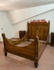 Letto stile impero a barca
