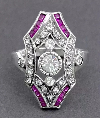 Anello con diamanti zaffiri - anello,