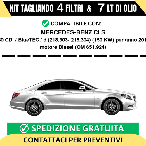 Tagliando per mercedes benz - tagliando, mercedes-benz