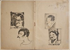 Oscar Ghiglia, studio , grafite su carta, 1930, 24,5×33,8 Cm