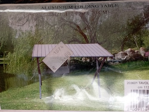 Tavolo pieghevole alluminio - tavolo,