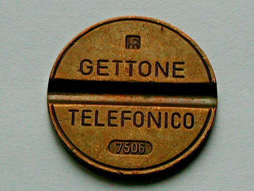 7506 ipm italy gettone - 7506,