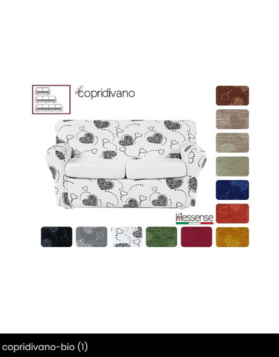 Copridivano elasticizzato brio - elasticizzato,