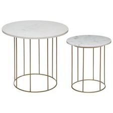 Tavolino in metallo con