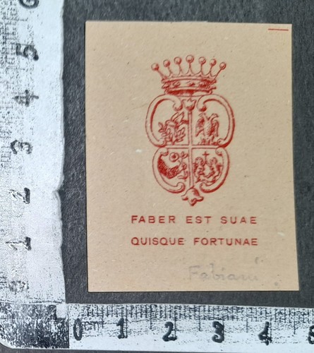 Wunderkammer exlibris 845 - exlibris,