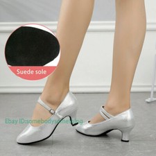 Scarpe da ballo latino donna moderne salsa tango ragazza sala da ballo suola scamosciata comode