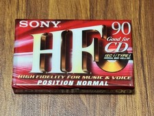 MUSICASSETTA VERGINE SONY HF