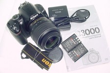 Nikon D3000 10,2 megapixel