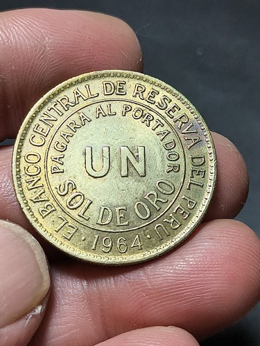 Perù 1sol oro 1964 - de,
