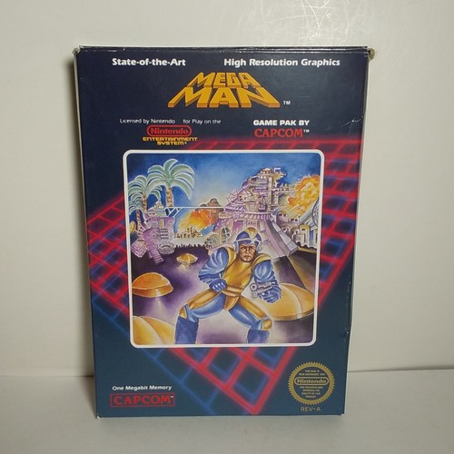 Mega man nintendo nes - 1,