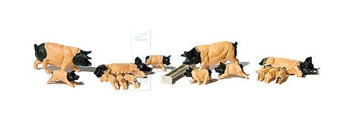 Preiser 10149 set - set, maialini