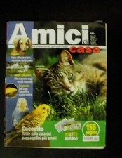 rivista AMICI DI CASA n° 4 - 2004 / levriero Saluki / pappagallini Cocorite