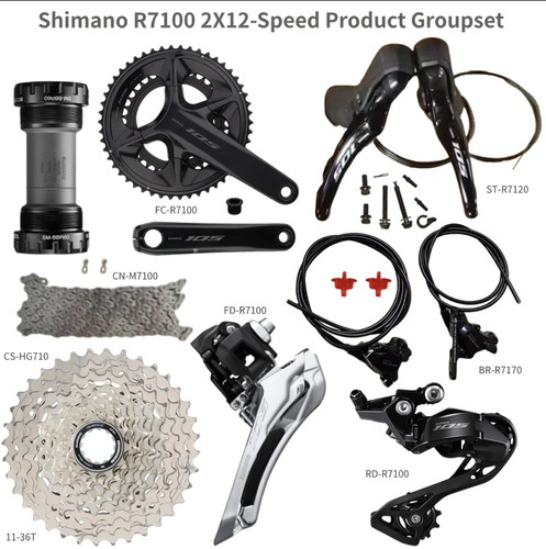 Gruppo meccanico disco shimano - disco,