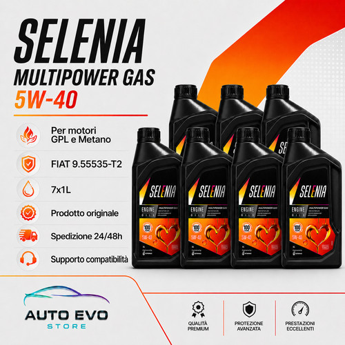 Olio motore selenia multipower - olio,