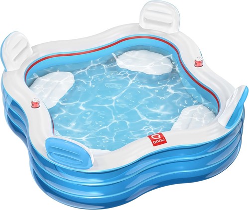 Piscina inflable 80x80x22 - piscina,