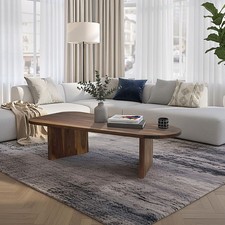 Tavolino da salotto ovale in