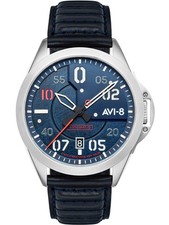 AVI-8 AV-4086-02 P-51 Mustang Automatico Orologio Uomo 43mm 5ATM
