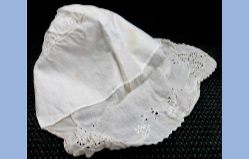 Antico cappello battesimo - antico,