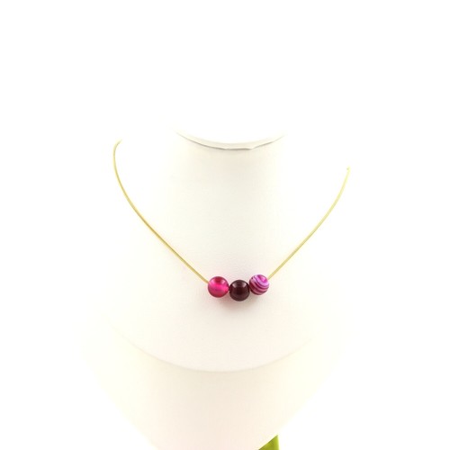Collana perle agata - perle, phylum
