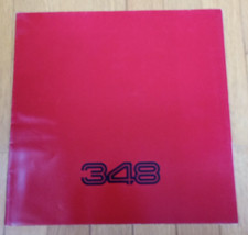 FERRARI  348   , 1989 BROCHURE