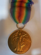medaglia interalleata inglese England Great Britain victory medal 1914 1918